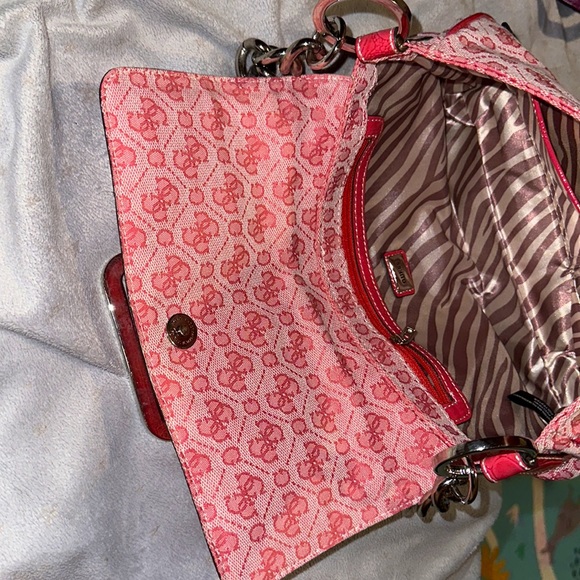 Beautiful Vintage Pink Shoulder Bag - Picture 5 of 14